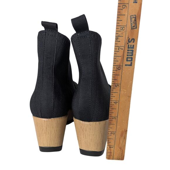 Charleston Shoe Company Sumter Wedge Ankle Boots in Black 8 - Picture 5 of 9